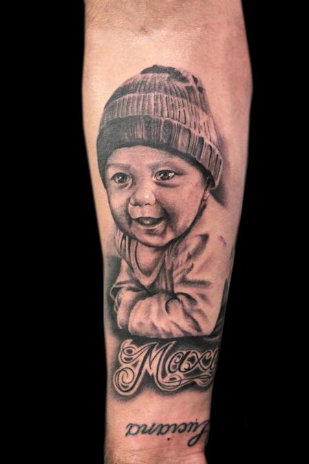 Tattoos - BABY PORTRAIT - 101185